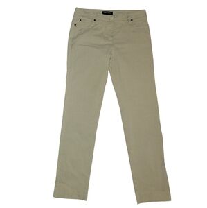 Larry Levine size 10 khaki Nylon, Rayon, & spandex pants
